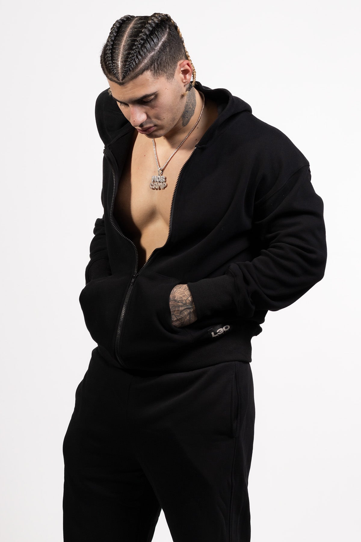 Oversized Zip-Up Hoodie