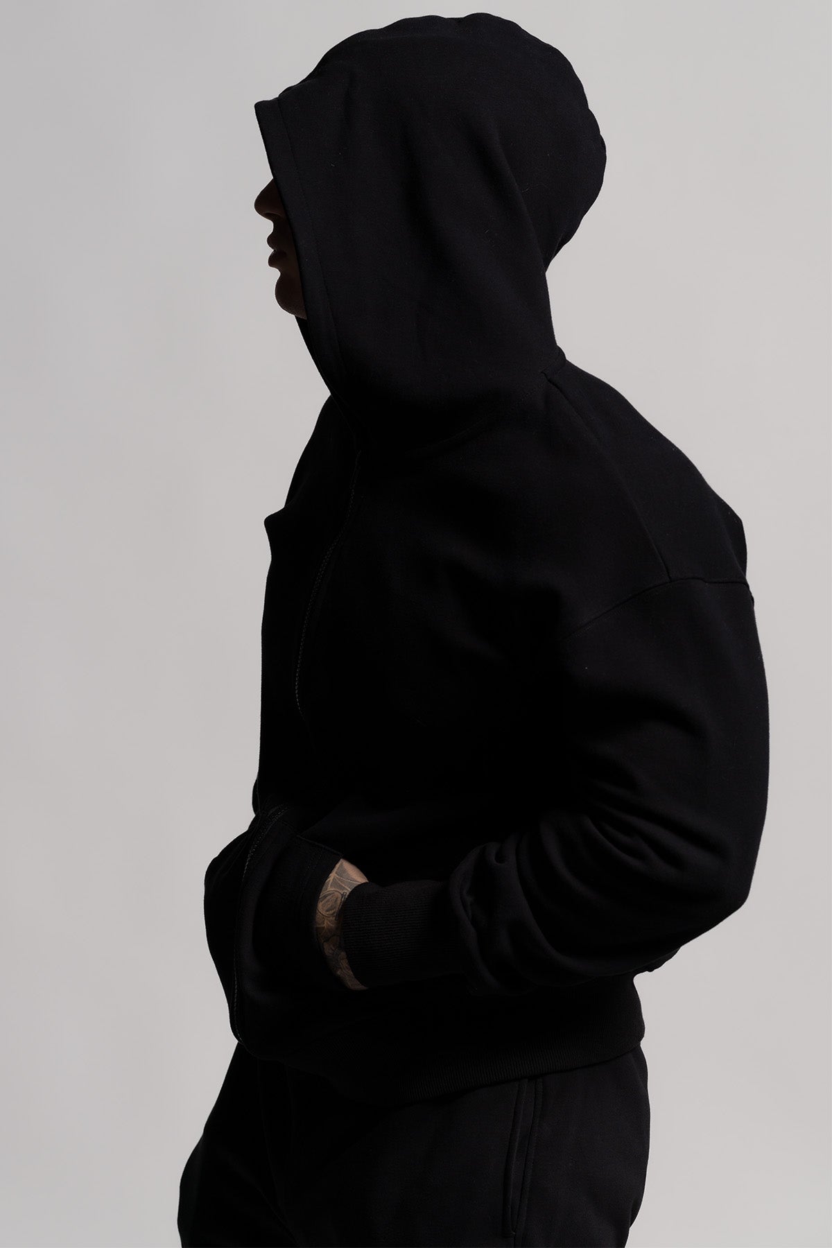 Oversized Zip-Up Hoodie