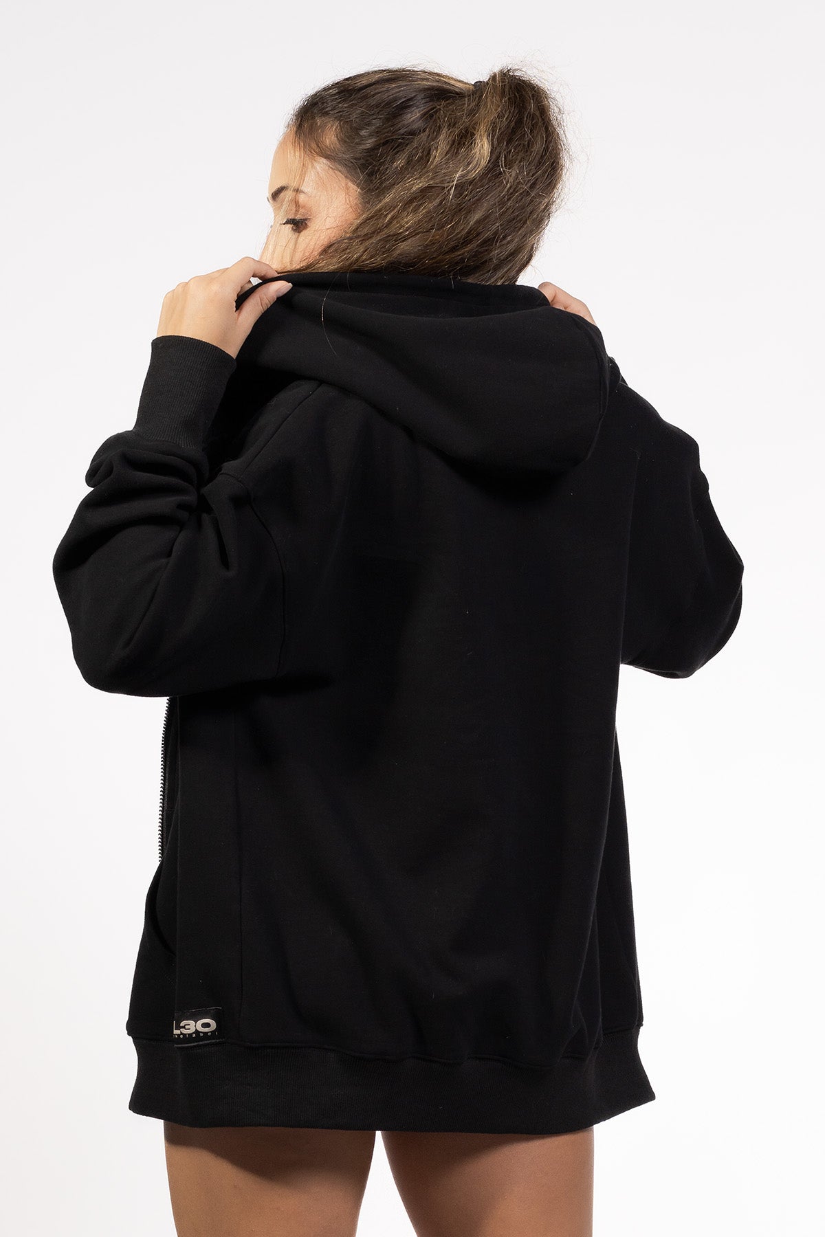 Oversized Zip-Up Hoodie (Unisex)