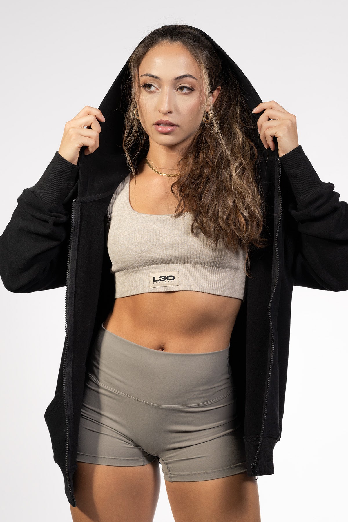 Oversized Zip-Up Hoodie (Unisex)