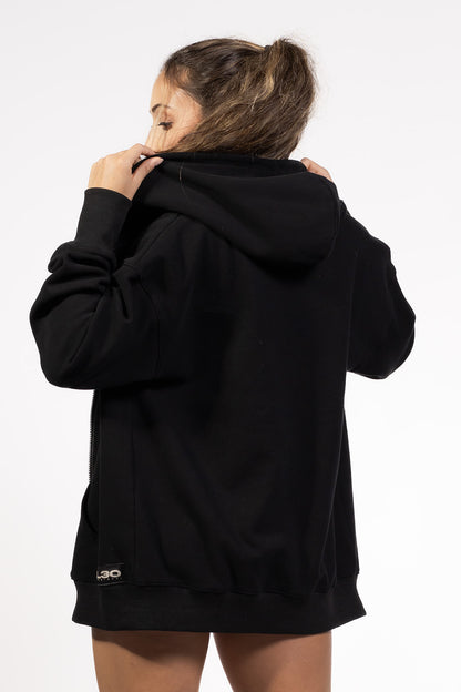 Oversized Zip-Up Hoodie (Unisex)