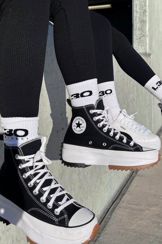 L3O Socks White